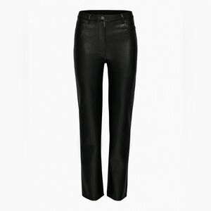 Aritzia Wilfred black The Melina™ High-waisted Vegan Leather pants